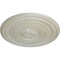 Ekena Millwork Pearl Ceiling Medallion (Fits Canopies up to 1 7/8"), Hand-Painted Flash Blue, 26 1/4"OD x 1 1/2"P CM26PEFBS - alternate 2